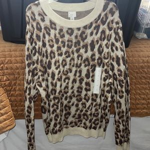 Cheetah Sweater